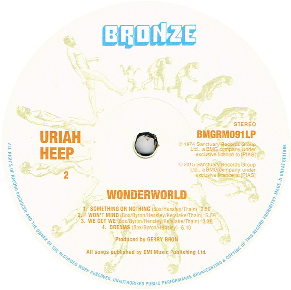Виниловая пластинка Uriah Heep - Wonderworld - рис.3