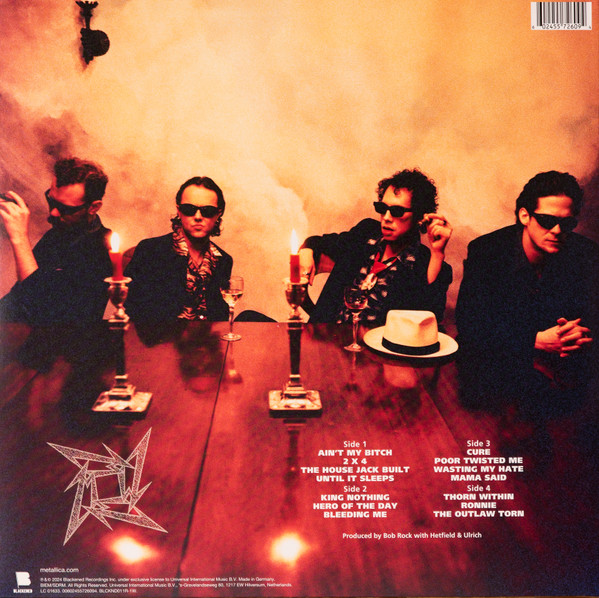 Пластинка Metallica – Load - Orange W. Black Smoke - 2LP - рис.1