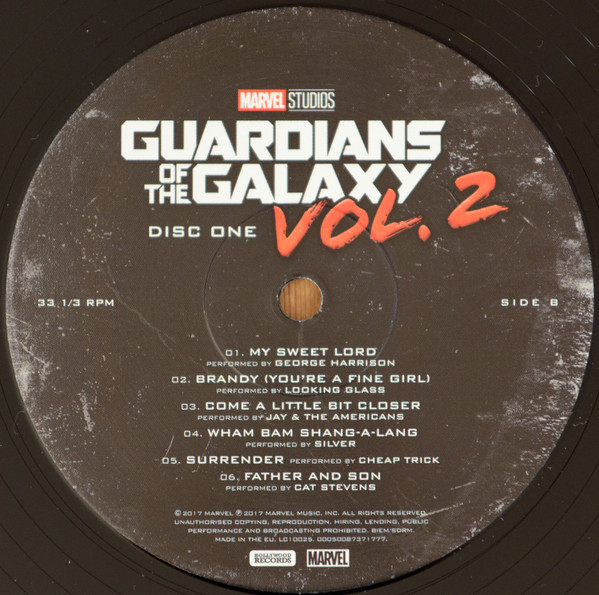 Виниловая пластинка Various – Guardians Of The Galaxy Vol. 2 OST - 2LP - рис.6