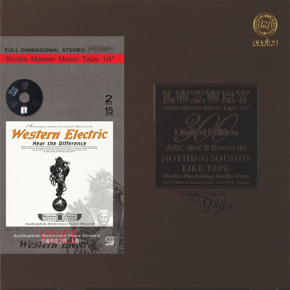

Магнитная лента Various Artists, Western Electric - Hear the difference 38/2