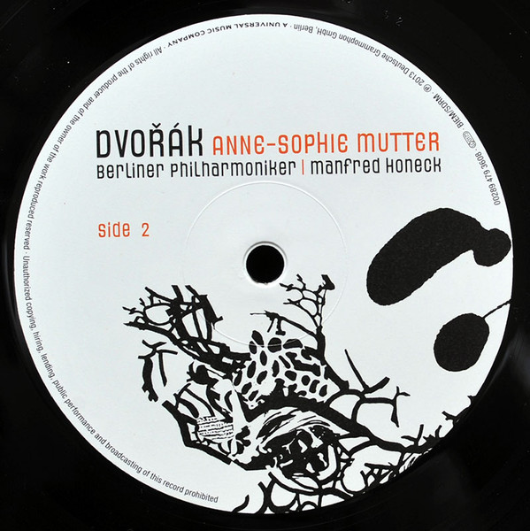 Виниловая пластинка Dvorak, Mutter; Berliner Philharmoniker, Manfred Honeck - Violin Concerto LP - рис.3