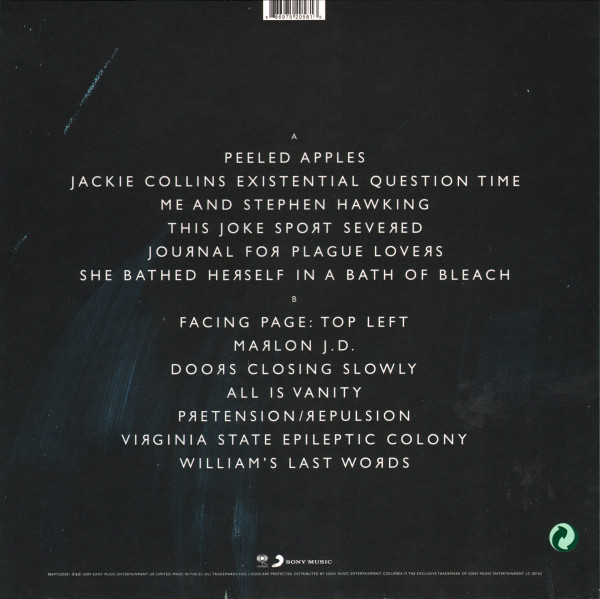 Виниловая пластинка Manic Street Preachers - Journal For Plague Lovers - рис.1