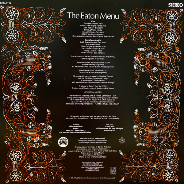 Виниловая пластинка Cleveland Eaton – Plenty Good Eaton LP - рис.1