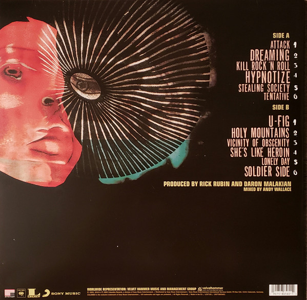 Виниловая пластинка System Of A Down - Hypnotize LP - рис.1