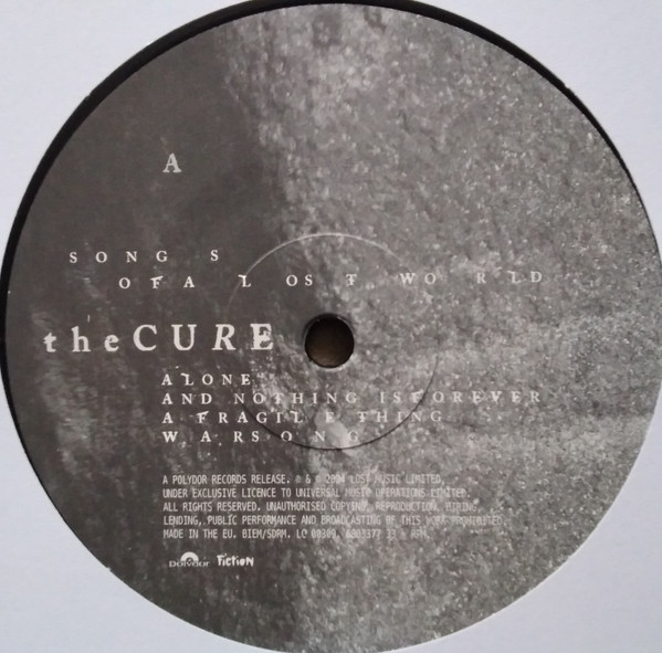 Виниловая пластинка The Cure – Songs Of A Lost World LP - рис.2