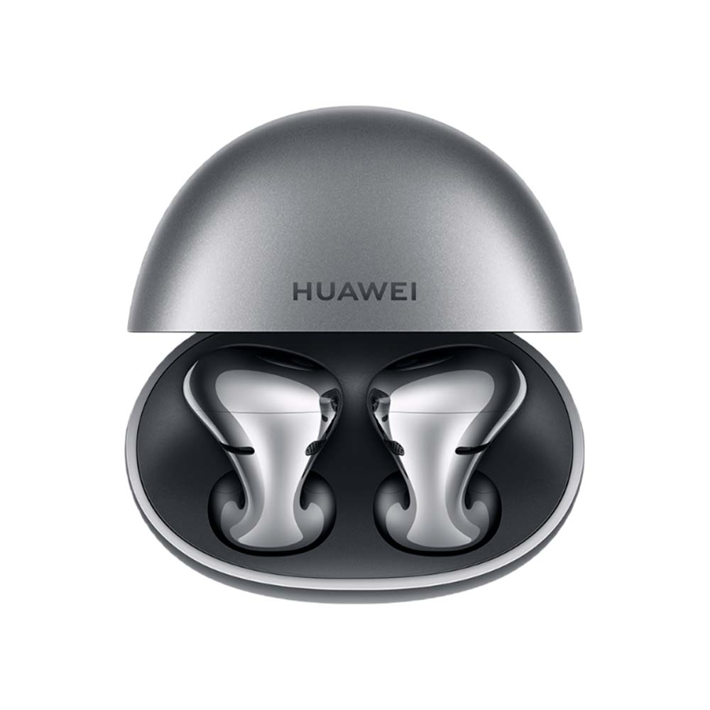 Беспроводные наушники HUAWEI FreeBuds 5 Honey-T10 Shimmery Silver - фото 7