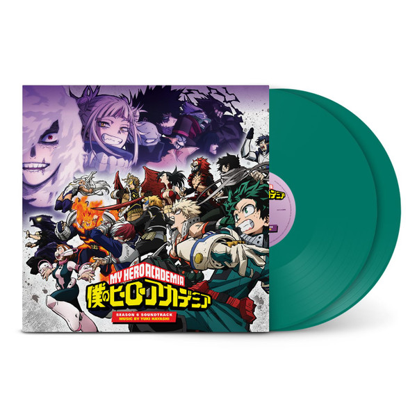 Виниловая пластинка Yuki Hayashi – My Hero Academia: Season 6 - Coloured Green 2LP - рис.1