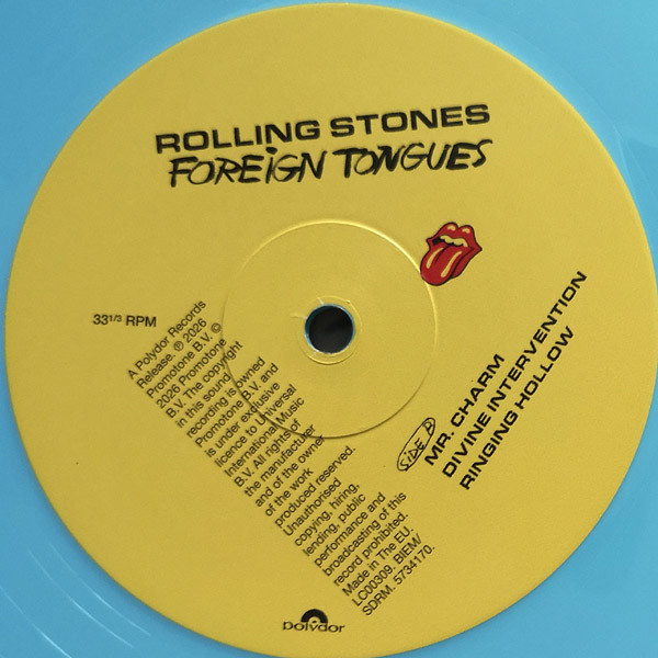 Виниловая пластинка Rolling Stones - Foreign Tongues (Baby Blue) - 2LP - рис.5