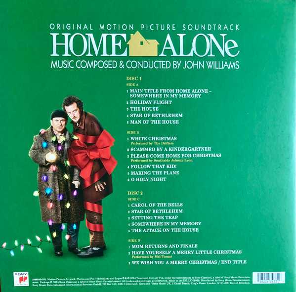 Виниловая пластинка John Williams – Home Alone - Original Motion Picture Soundtrack - Red/Gold - 2LP - рис.1