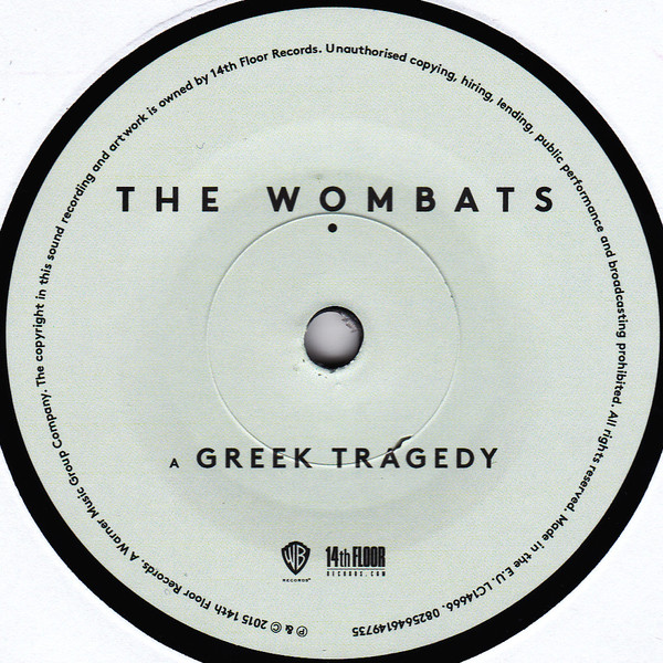Виниловая пластинка The Wombats - Greek Tragedy - рис.2