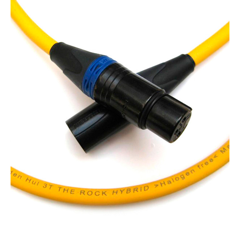 

Кабель Van Den Hul, Желтый, 3T The Rock Hybrid XLR 0.8 m