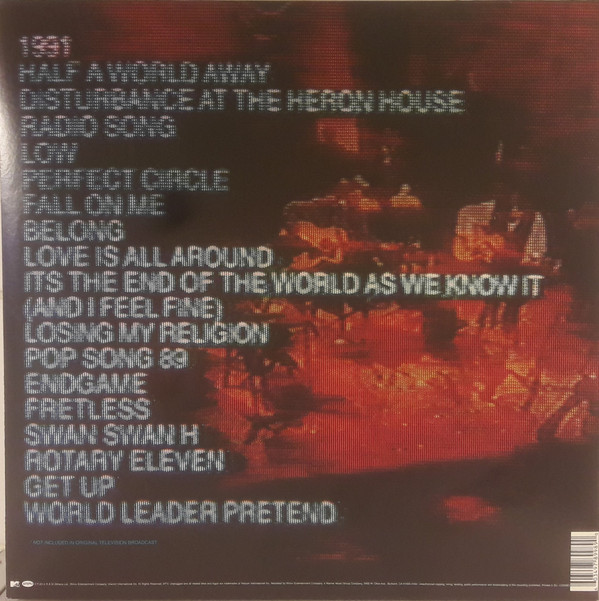 Виниловая пластинка R.E.M. - Unplugged 1991 - рис.1