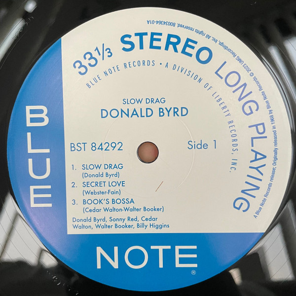 Виниловая пластинка Donald Byrd – Slow Drag LP - рис.4