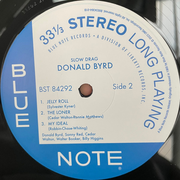 Виниловая пластинка Donald Byrd – Slow Drag LP - рис.5