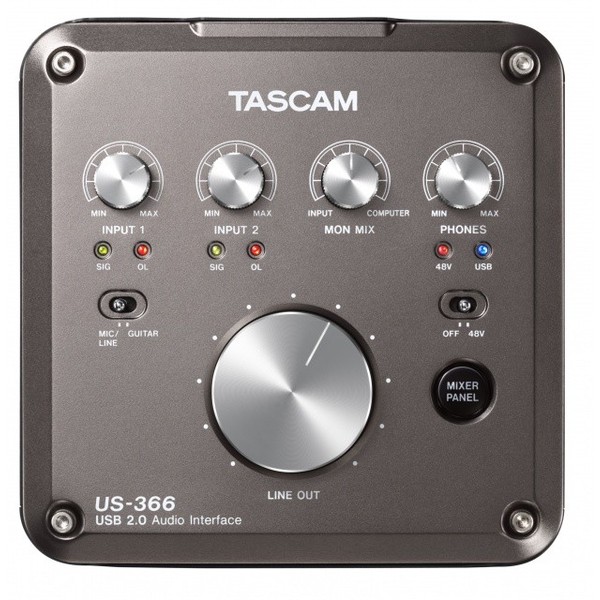 Аудиоинтерфейс TASCAM US-366 - рис.4