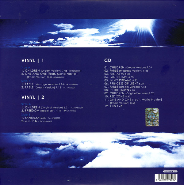 Виниловая пластинка Robert Miles - Dreamland - рис.1