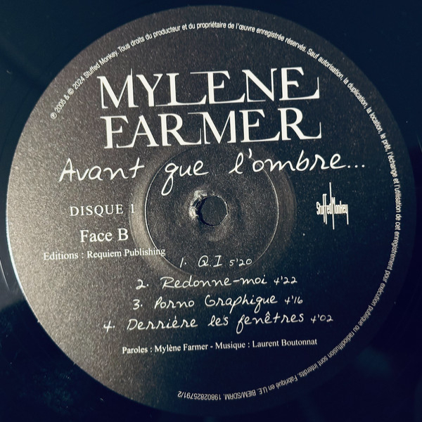 Виниловая пластинка Mylene Farmer - Avant Que LOmbre... - 2LP - рис.7