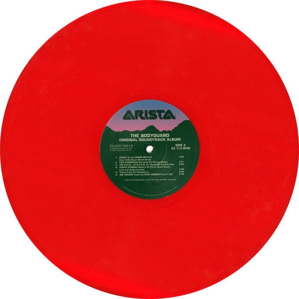 Виниловая пластинка Whitney Houston – The Bodyguard (Original Soundtrack Album) Red LP - рис.5