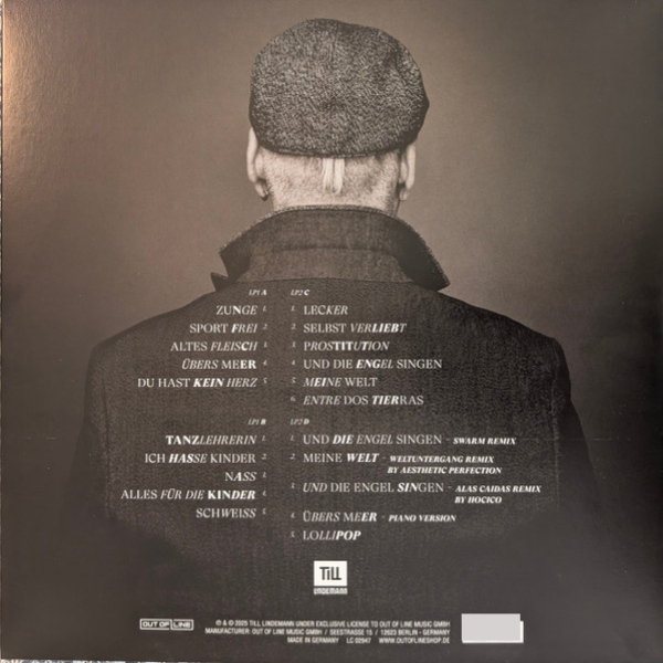 Виниловая пластинка Till Lindemann – Zunge 2025 - 2LP - рис.2