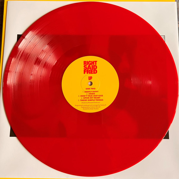 Виниловая пластинка Right Said Fred – UP LP Red - рис.3