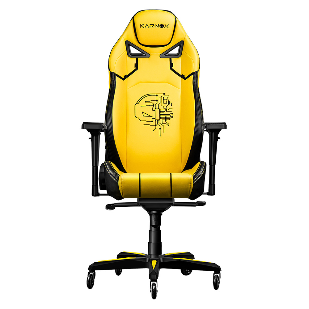 Компьютерное кресло KARNOX GLADIATOR Cybot Edition Yellow - фото 1