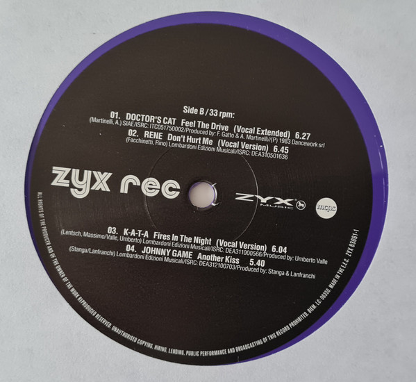 Виниловая пластинка Various – ZYX Italo Disco - Best Of - Volume 3 Coloured 2LP - рис.3