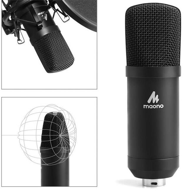 Микрофон для стриминга и игр Maono AU-A03 - рис.2