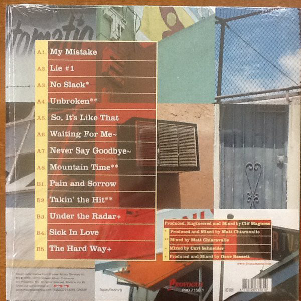 Виниловая пластинка JOE BONAMASSA SO, ITS LIKE THAT LP - рис.1