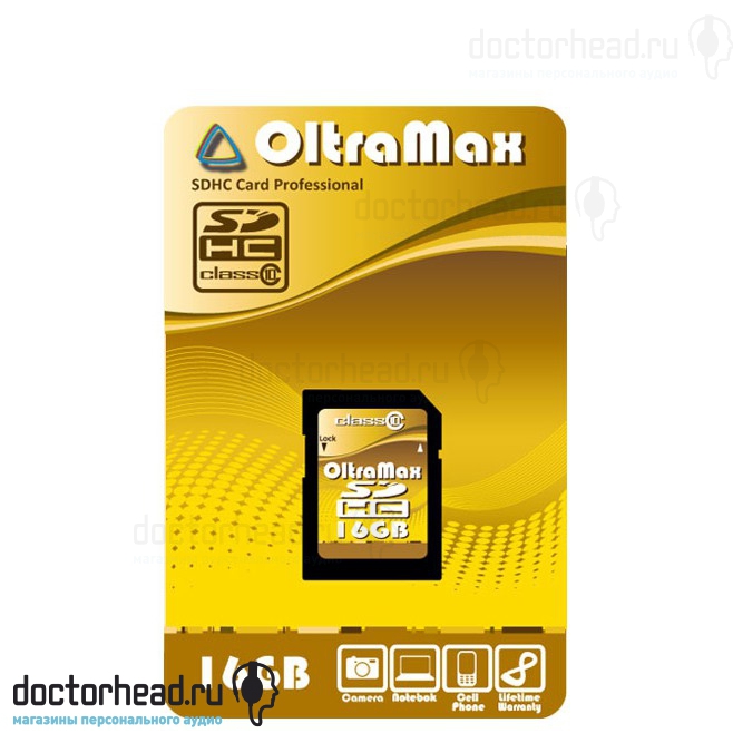 Карта памяти OltraMax SDHC Class 10, 16GB - рис.0