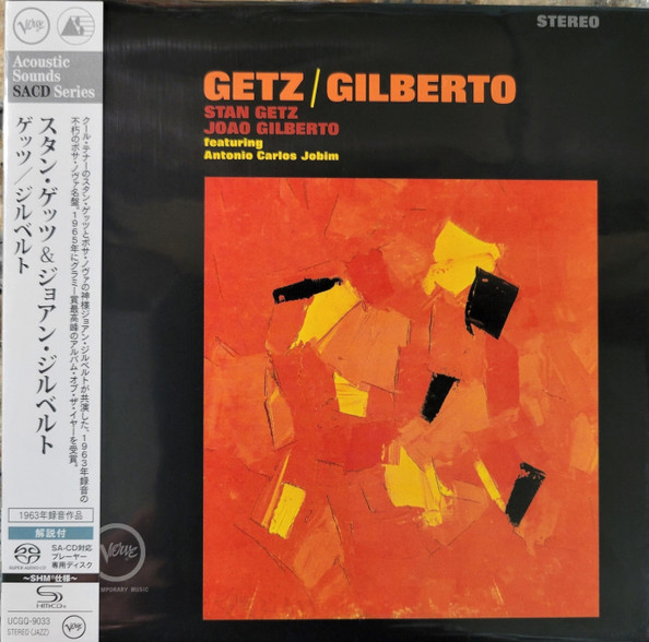 CD-диск Stan Getz, Joao Gilberto, Featuring Antonio Carlos Jobim – Getz, Gilberto - SACD - рис.0