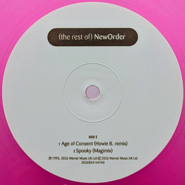 Виниловая пластинка New Order - (The Rest Of) NewOrder (Pink) - 3LP - рис.7