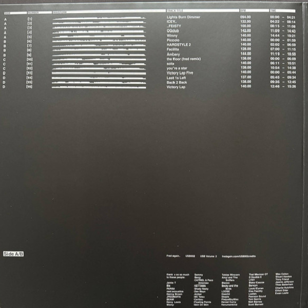 Виниловая пластинка Fred Again.. - USB002 - 2LP - рис.4