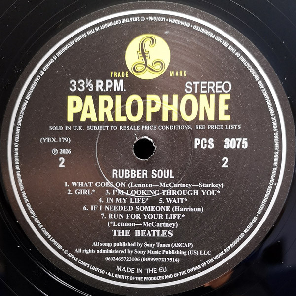 Виниловая пластинка The Beatles - Rubber Soul (Deluxe) - 2LP - рис.4