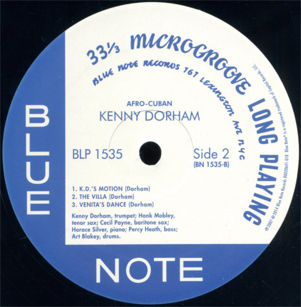 Виниловая пластинка Kenny Dorham - Afro-Cuban - рис.3