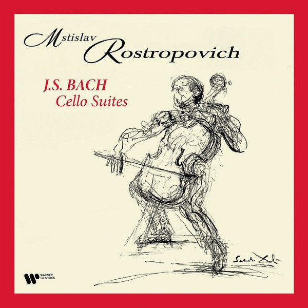 Виниловая пластинка J.S. Bach - Mstislav Rostropovich – J.S. Bach Cello Suites LP - рис.0