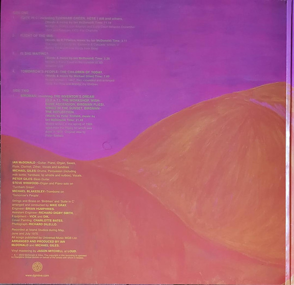 Виниловая пластинка McDonald & Giles – McDonald and Giles LP - рис.1