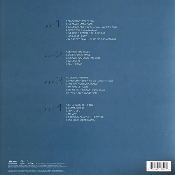 Виниловая пластинка Frank Sinatra - Ultimate Sinatra - 2LP - рис.2