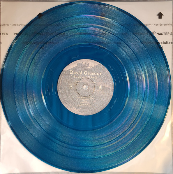 Виниловая пластинка David Gilmour – Luck And Strange Coloured Translucent Sea Blue LP - рис.4
