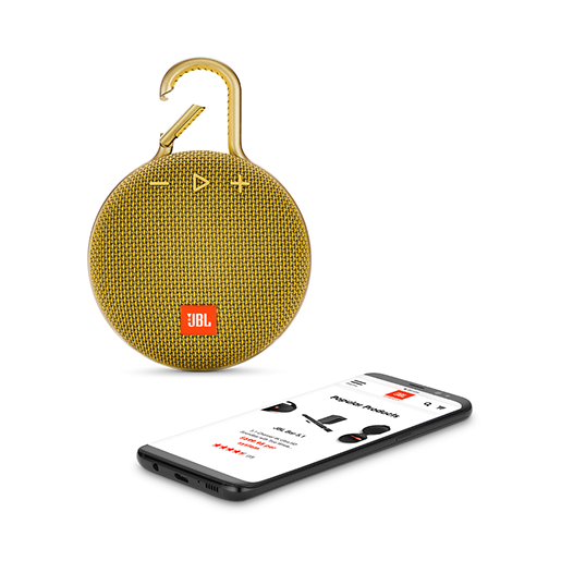 Портативная колонка JBL Clip 3 Yellow - рис.4