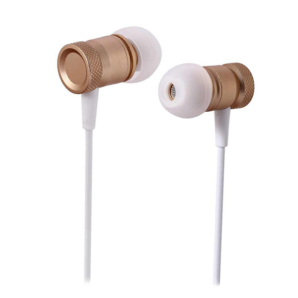 Наушники Rock Mula S Stereo Lightning Earphone Gold - рис.1