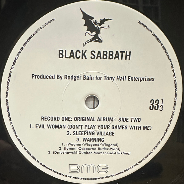 Виниловая пластинка Black Sabbath – Black Sabbath (Deluxe) - 2LP - рис.4