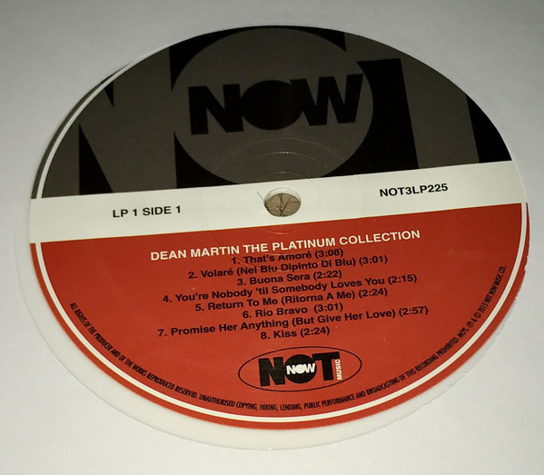 Виниловая пластинка Dean Martin - The Platinum Collection - рис.2