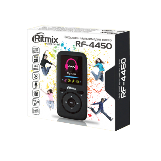 Плеер RITMIX RF-4450 8Gb Gray - рис.2