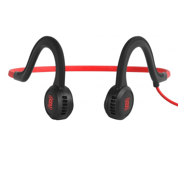 Наушники AfterShokz Sportz Titanium with mic Lava Red - рис.1