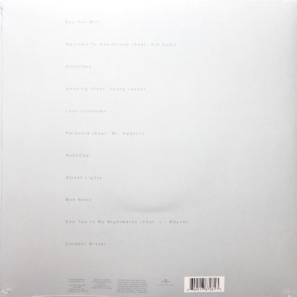 Виниловая пластинка Kanye West - 808s & Heartbreak (Deluxe Edition) - 2LP+CD - рис.1