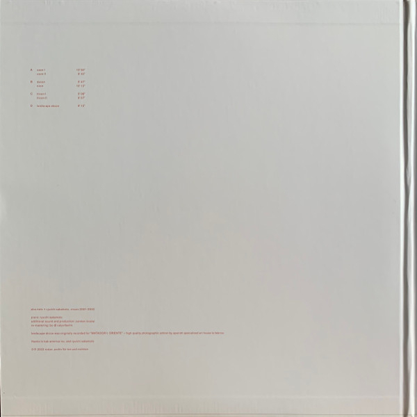 Виниловая пластинка Alva Noto & Ryuichi Sakamoto - Vrioon LP - рис.1