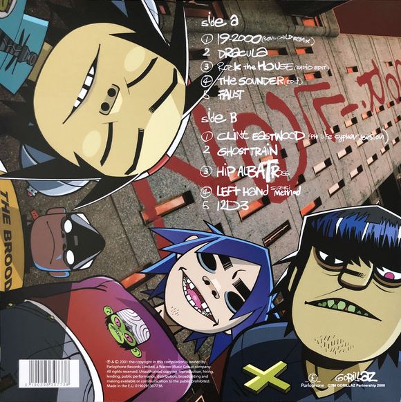 Виниловая пластинка Gorillaz - G-Sides LP - рис.1
