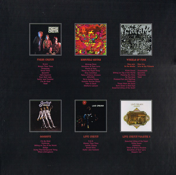 Виниловая пластинка Cream - 1966 - 1972 Vinyl Set - рис.2