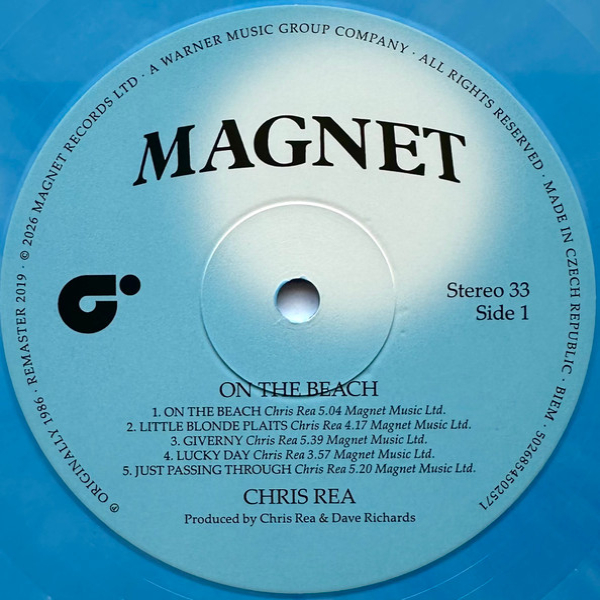 Виниловая пластинка Chris Rea - On The Beach (coloured) LP - рис.2