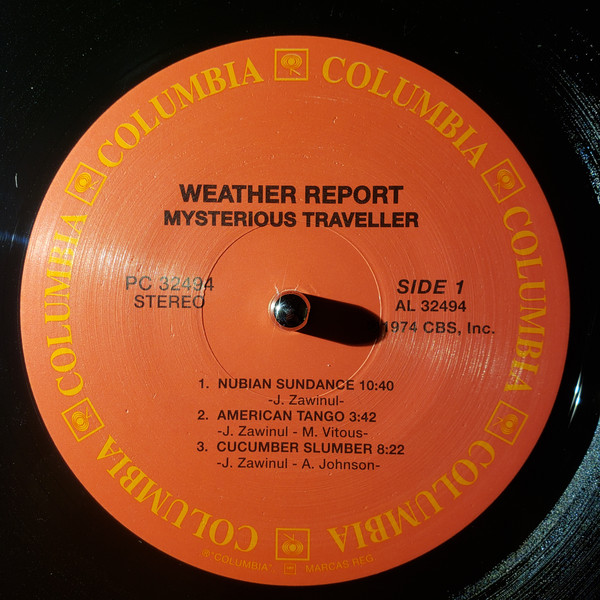 Виниловая пластинка Weather Report - Mysterious Traveller - рис.2